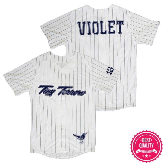 Tessa Violet Store Tiny Terrors Baseball Jersey Tee