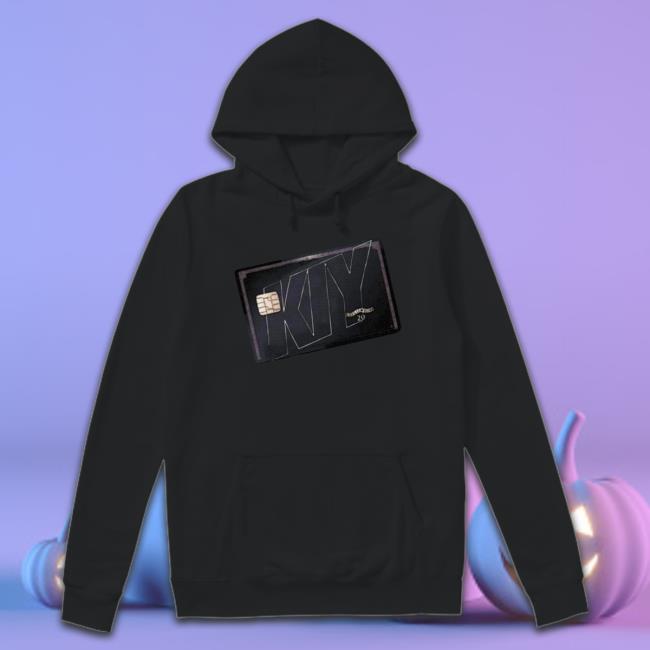 Kool Kiy Kiy Studios Black Card T-Shirt Kool Kiy Kiy Studios Black Card Hooded Sweatshirt