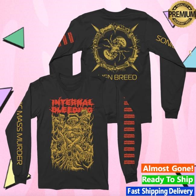 Official Night Shift Merch Internal Bleeding Alien Breed Long Sleeve Shirt