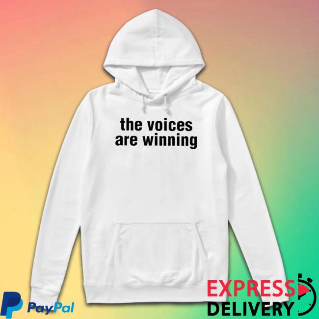 Official Gl0thes The Voices Are Winning Sweatshirt
