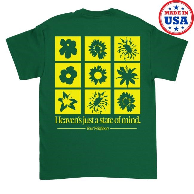 Official Down Right Merch Your Neighbors Flower Grid New Shirt