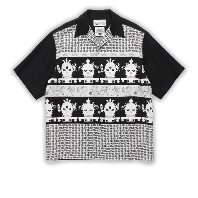Wolf’S Head Wacko Maria Hawaiian T Shirt