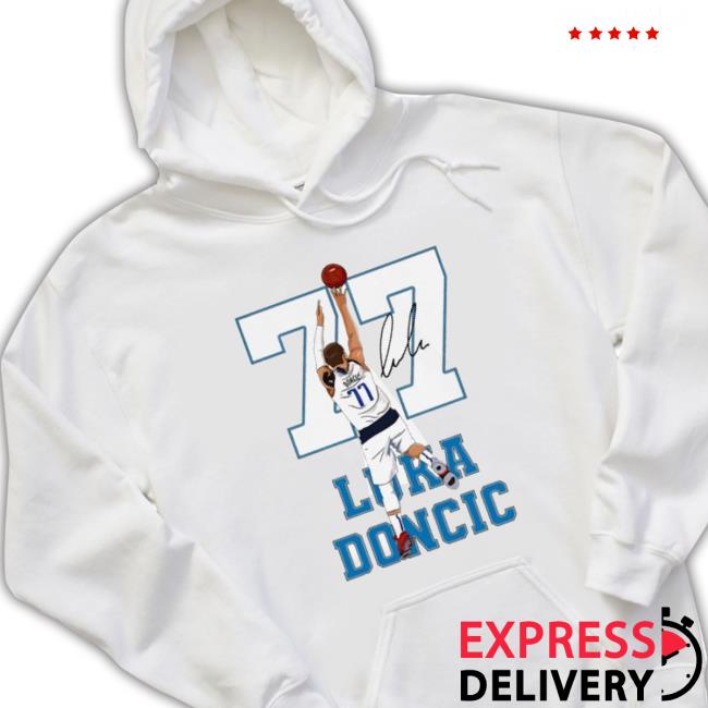 #77 Dallas Team Player And So High Basketball Luka Doncic Tee
