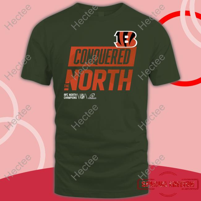 Conquered The North Afc North Champions Bengals Tee