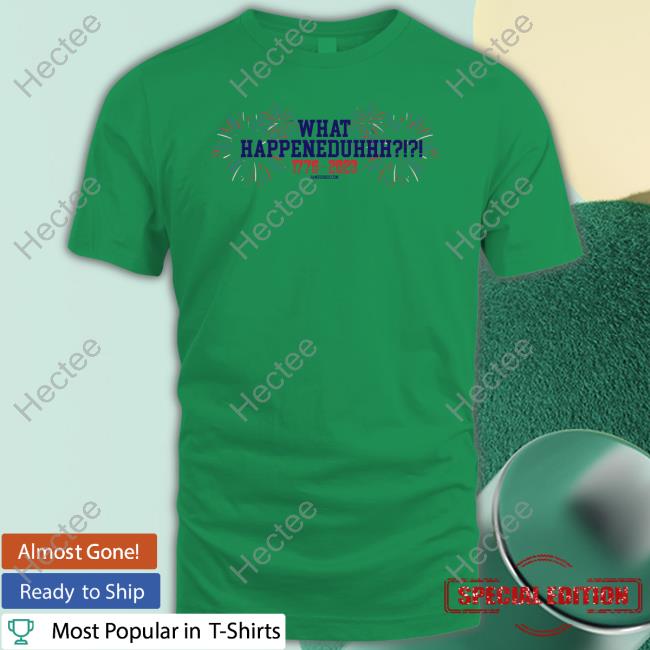 James Droz What Happeneduhhh Firework 1776 2023 Sweatshirt