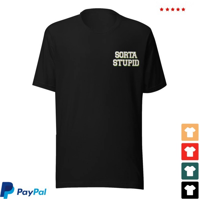 Sorta Stupid Be The Joy Varsity 69 Black T-Shirt Billy Ends The World Store