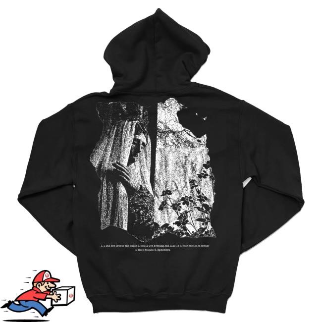 Official Pure Noise Merch Ben Quad Album Black - Pullover Long Sleeve Shirt