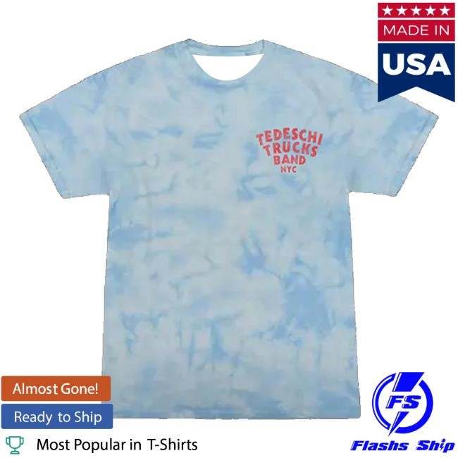 Tedeschi Trucks Band Shop Merch Store Live In The Big Apple Tie Dye Classic Shirt