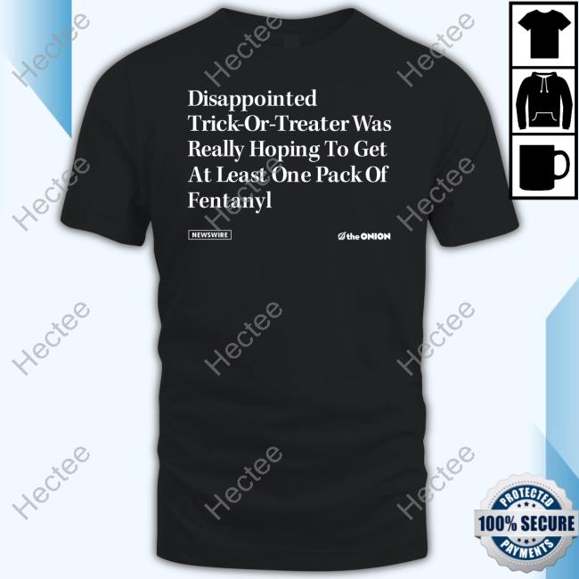 Theonion Disappointed Trick-Or-Treater Shirt