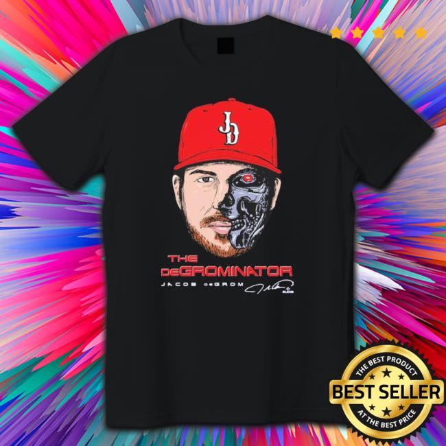 The Degrominator Jacob Degrom Signature Tee Shirt