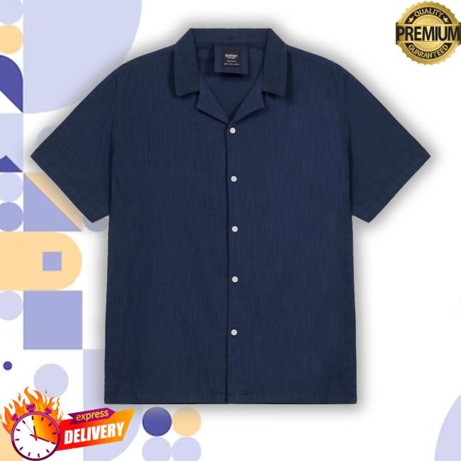 Outfitters Merch Resort Collar Solid Shirts