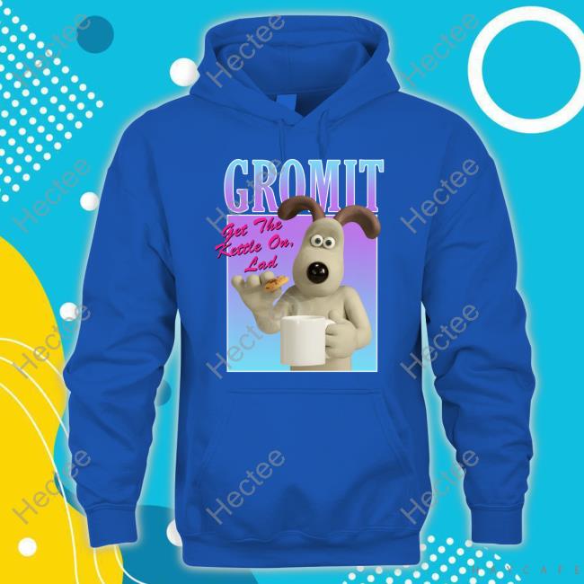 Tucker Lindgren Gromit Get The Kettle On Lad Hoodie