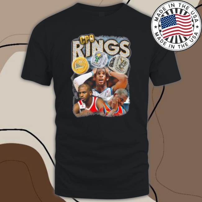 Chris Paul Cp0 Rings Shirt