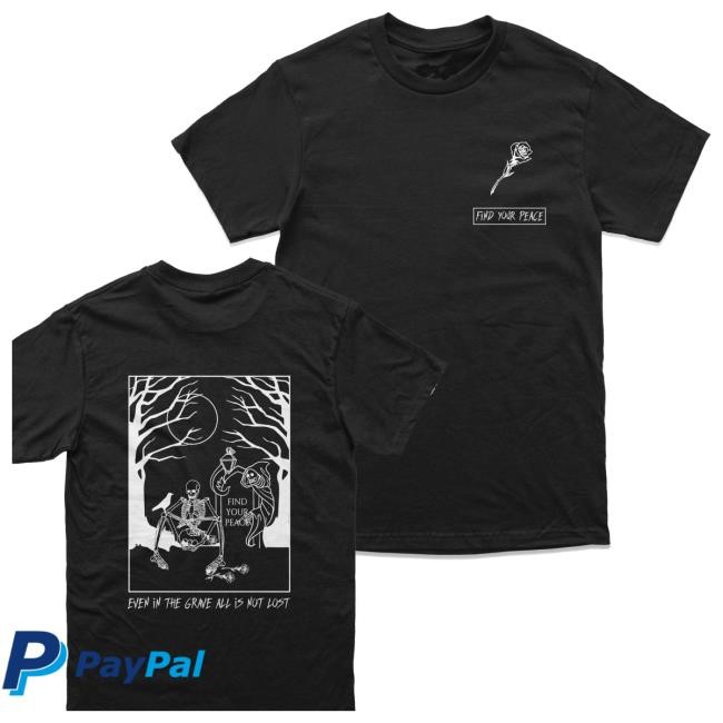 Official Dream Clothing Merch Find Your Peace Funny Shirt