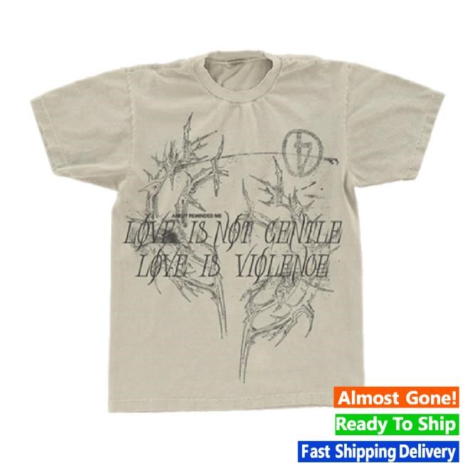 Official Love Is Violence Long Sleeve T Shirt D4vd Shop Merch Store