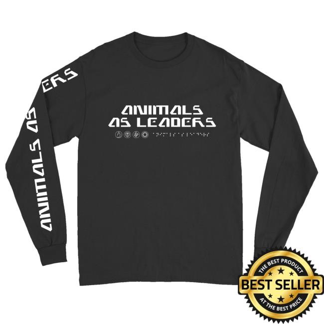 Official Animals As Leaders Merch Basics Black Long Sleeve T-Shirt
