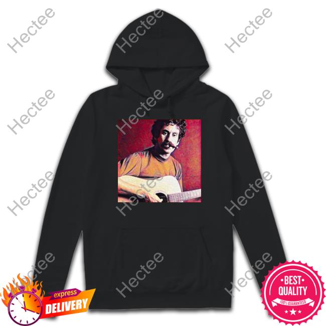 Jim Croce With Guitar Sweatshirt Matt Pinfield