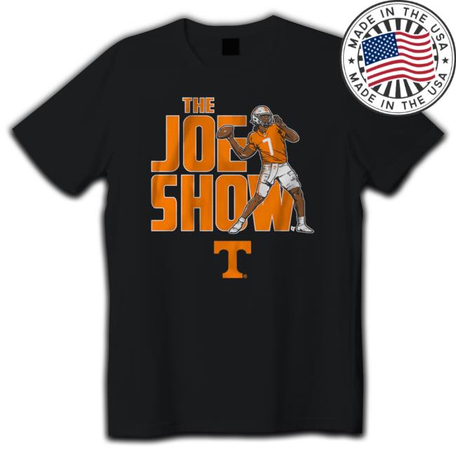 Tennessee Football: Joe Milton Iii The Joe Show Tee