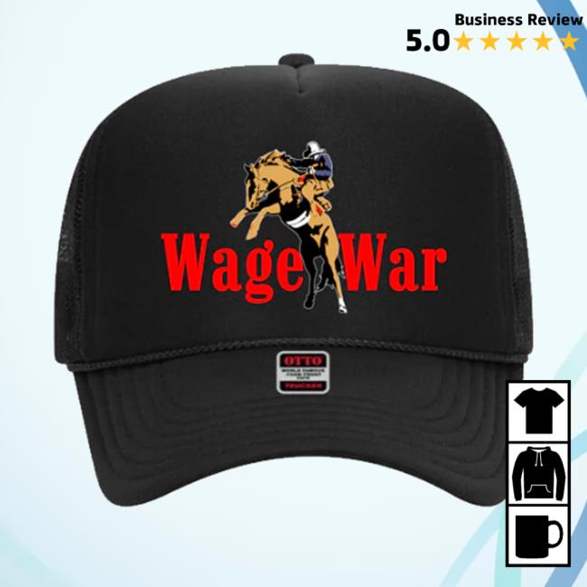 Wage War Shop Cowboy Trucker Hat