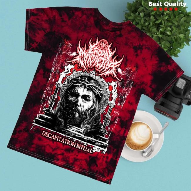 Crown Magnetar Decapitation Ritual Tie Dye Classic Shirt