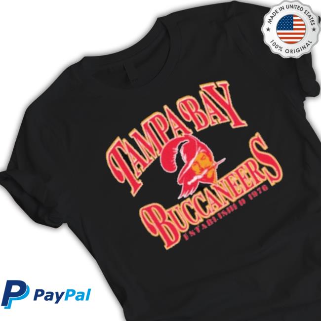Tampa Bay Buccaneers Est 1976 Playability Crewneck Sweatshirt Tampa Bay Buccaneers Est 1976 Playability Tee Shirt