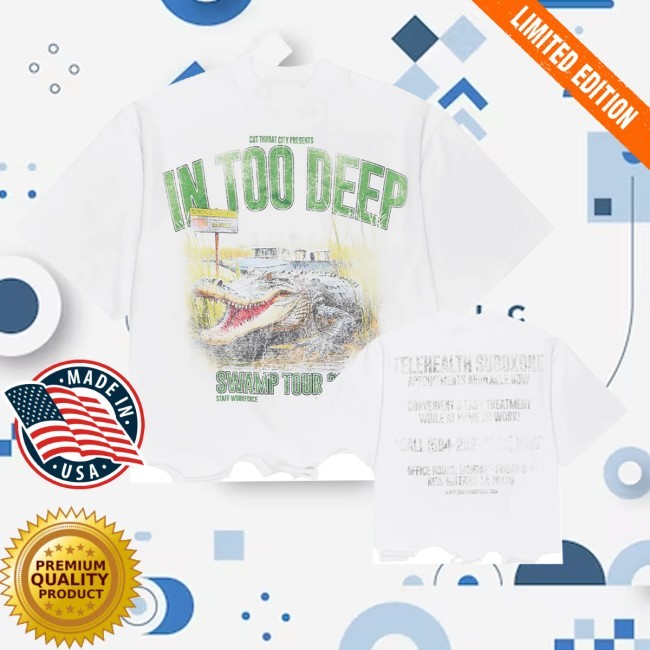 In Too Deep Crewneck Sweatshirt Staff Store Merch
