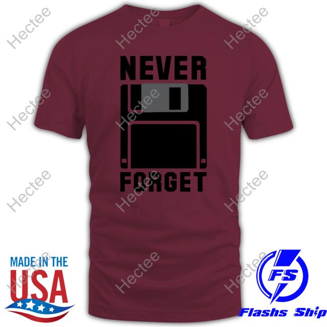 Never Forget Floppy Disk Tee