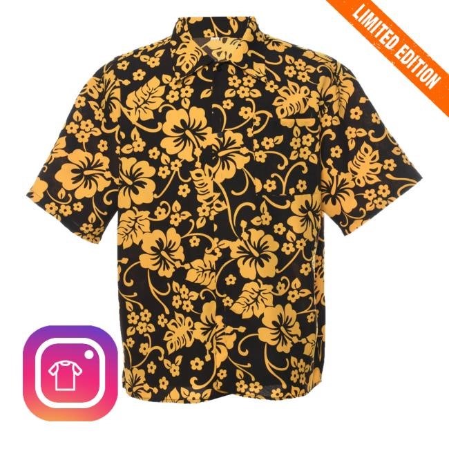 Beyondretro Floral Hawaiian Tee Shirt