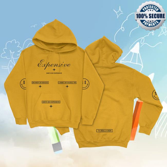 Official Ty Dolla $ign Expensive Yellow Crew neck TyDolla$ign