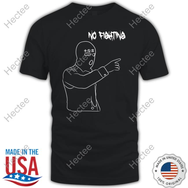 Concrete Forever Tour Merch No Fighting Official Shirt