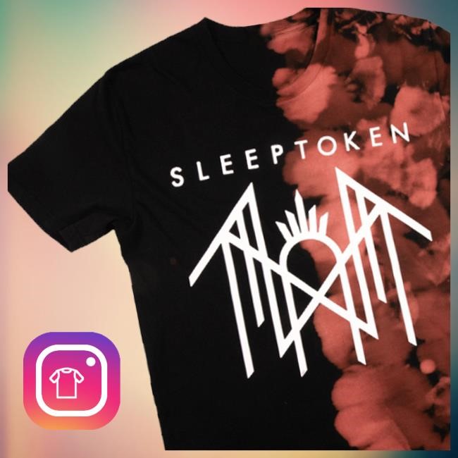 Sleep Token Store Shop Merch Official Split Dye Logo T Shirts