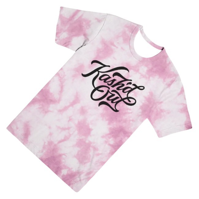 Kash'd Out Store Merch Pink Tie Dye Funny Shirt