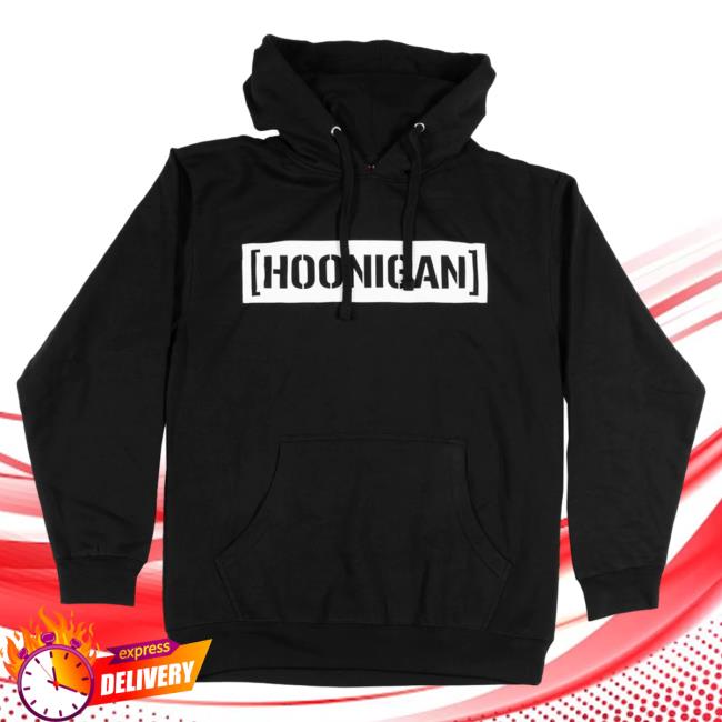 Official Hoonigan Merch Store Shop Hoonigan Censor Bar Pullover Sweatshirt Black / White Hoonigan Apparel Clothing