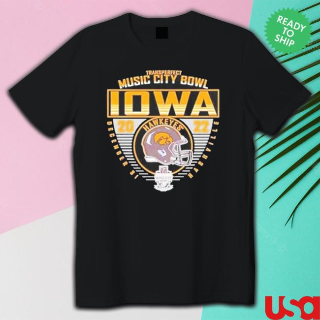 University Of Iowa Football 2022 Music City Bowl Long Sleeve Shirt University Of Iowa Football 2022 Music City Bowl Crewneck Sweatshirt