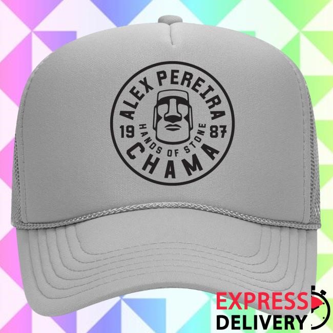 Merchlabs Merch Alex Pereira Chama Circle Foam Trucker Snapback classic cap