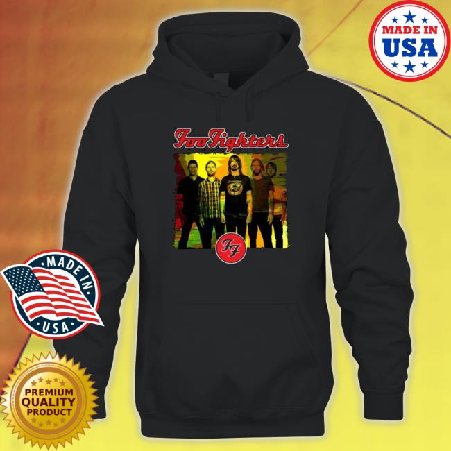 Foo Fighters Band Member Hooded Sweatshirt