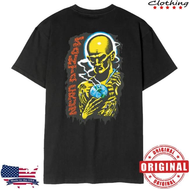 Welcomeleeds Merch Santa Cruz Kendall Atomic T-Shirt Black Crewneck Sweatshirt