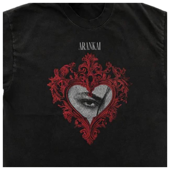 Iamarankai Merch Shop Heart Eyes Hooded Sweatshirt