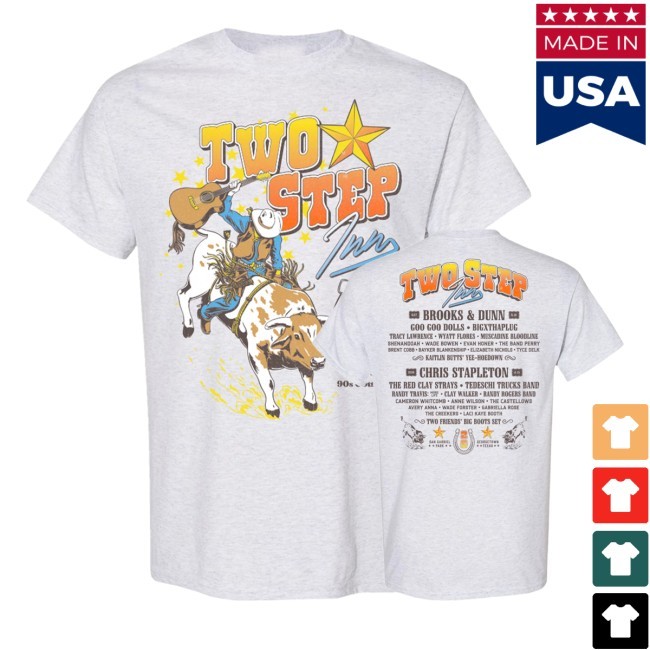 Two Step Inn Store Merch 2026 Buckin Bull Lineup Sweatshirt