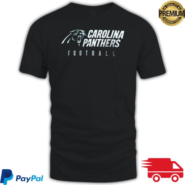 Official Men’S Carolina Panthers Sideline Team Issue Blue shirt