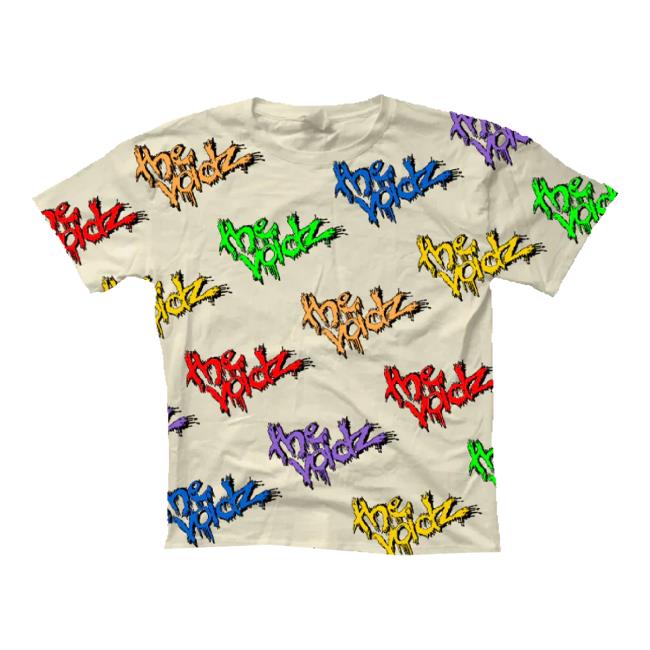 Trending Cultrecords Merch Store The Voidz All Over Multicolor Sludge Classic Shirt Cultrecords Shop
