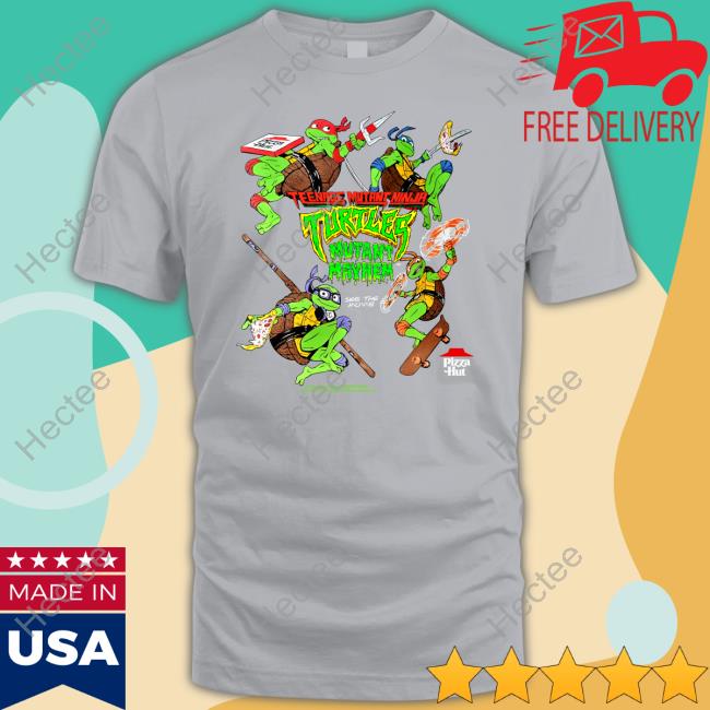 Pizza Hut Teenage Mutant Ninja Turtles Mutant Mayhem See The Movie Tank Top