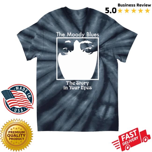 Moodybluestoday Merch Story In Your Eyes Tie-Dye T-Shirt
