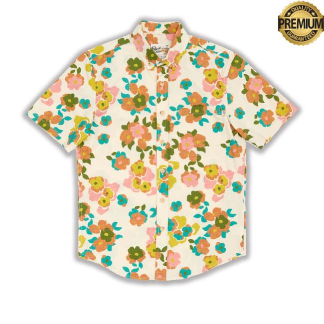 Robertaoaks Wallpaper Floral Hawaiian T Shirts