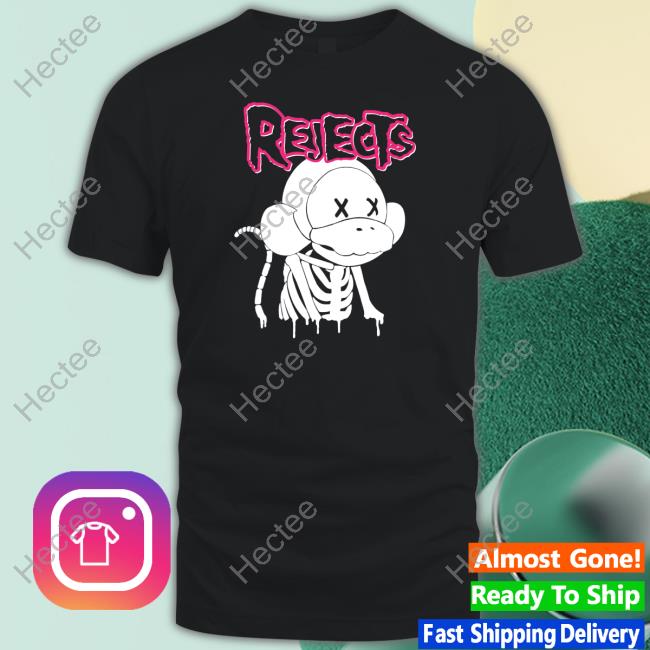 Wordslikerad Monke Rejects T Shirts
