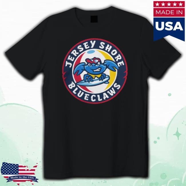 Jersey Shore Blueclaws Primary Logo Shirt