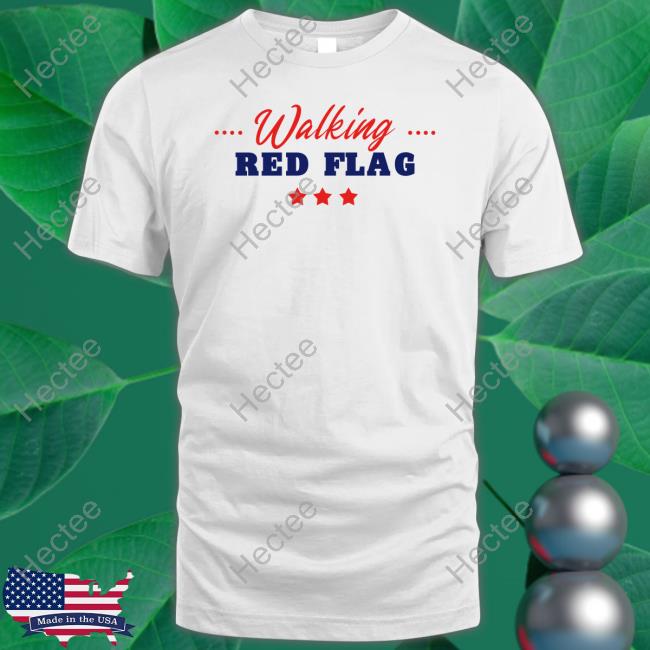 Sadie Crowell Merch Walking Red Flag Sweatshirt