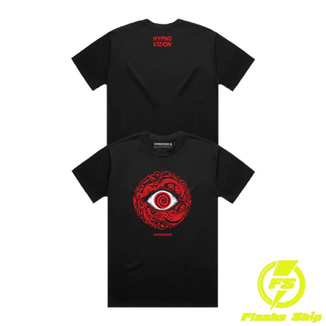 Original Hypnovizion Minds Eye Unisex Black T-Shirt Rezz Official Shop