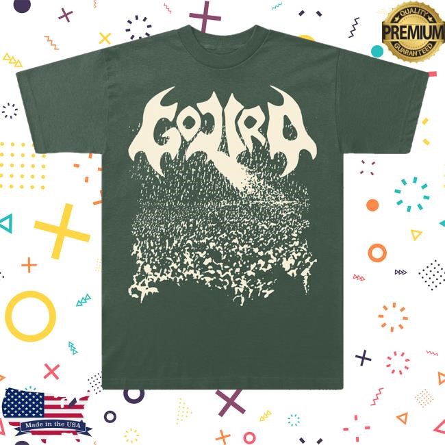 Gojira Music Merch Shop Spotted Logo Tee Shirt