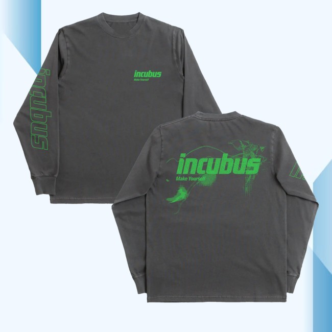 Incubus Make Yourself Black Crewneck Sweatshirt